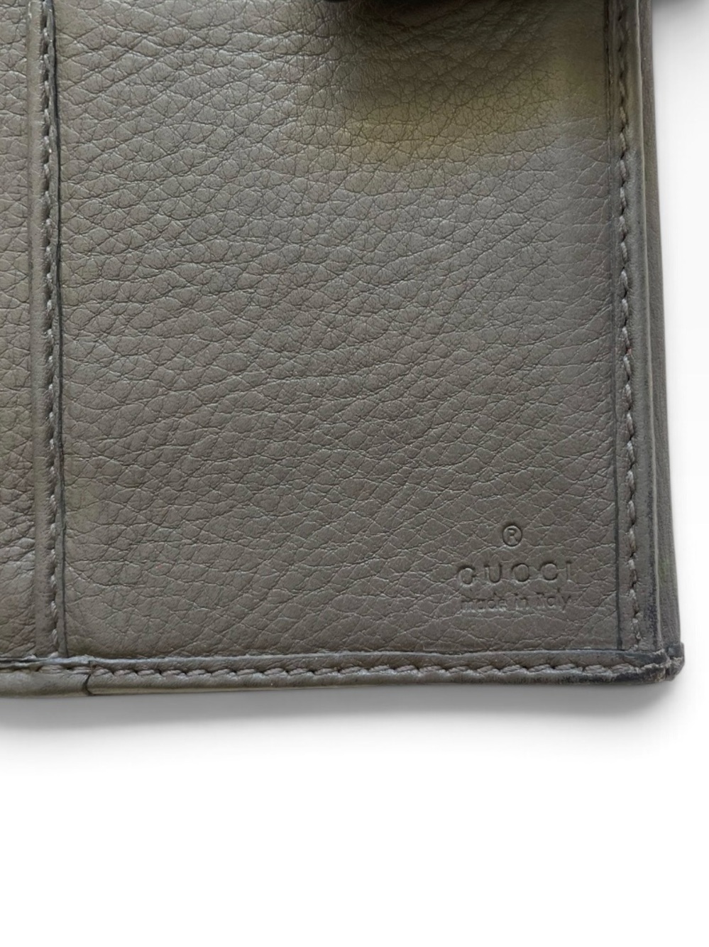 Authentic Vintage Gucci Green Leather Horsebit Continental Long Wallet - Picture 6 of 13